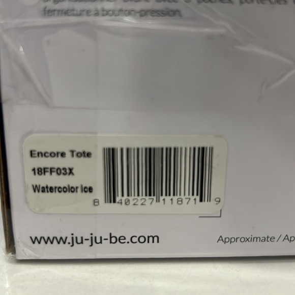 Jujube Encore tote watercolour ice brand new - Picture 5 of 5